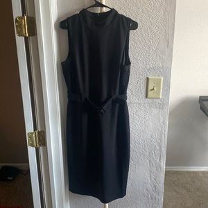 Express Fitted Black Dress